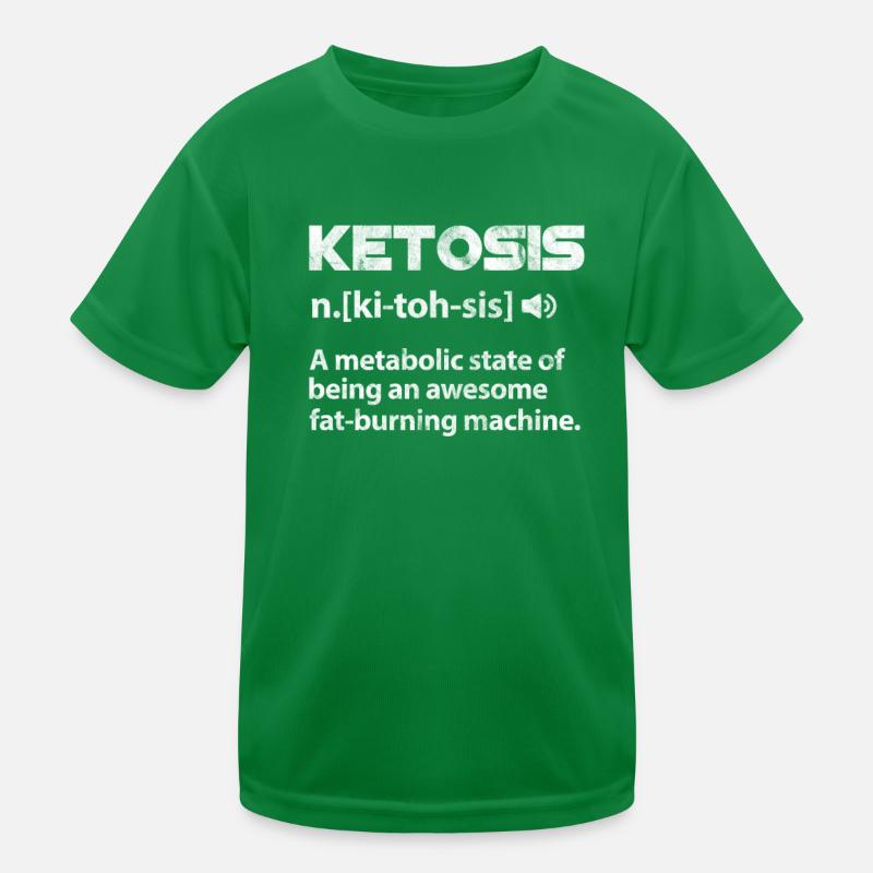 Keto Diet Kids Functional T-Shirt