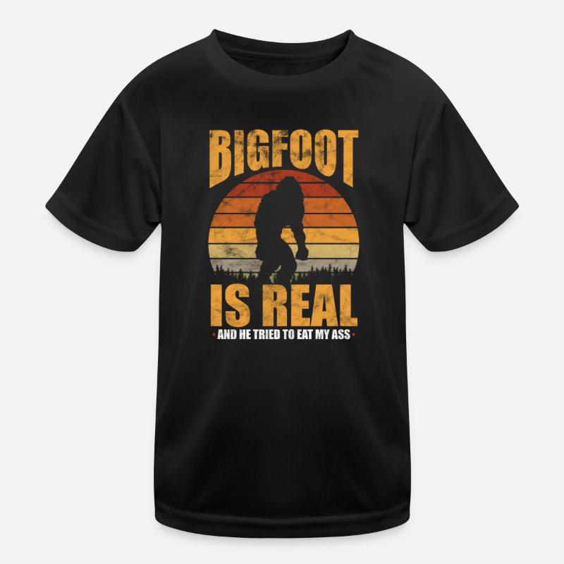 Sasquatch T-shirt sport Enfant