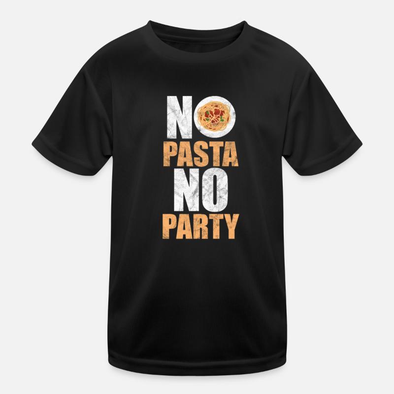 Pasta Kinder Funktions-T-Shirt