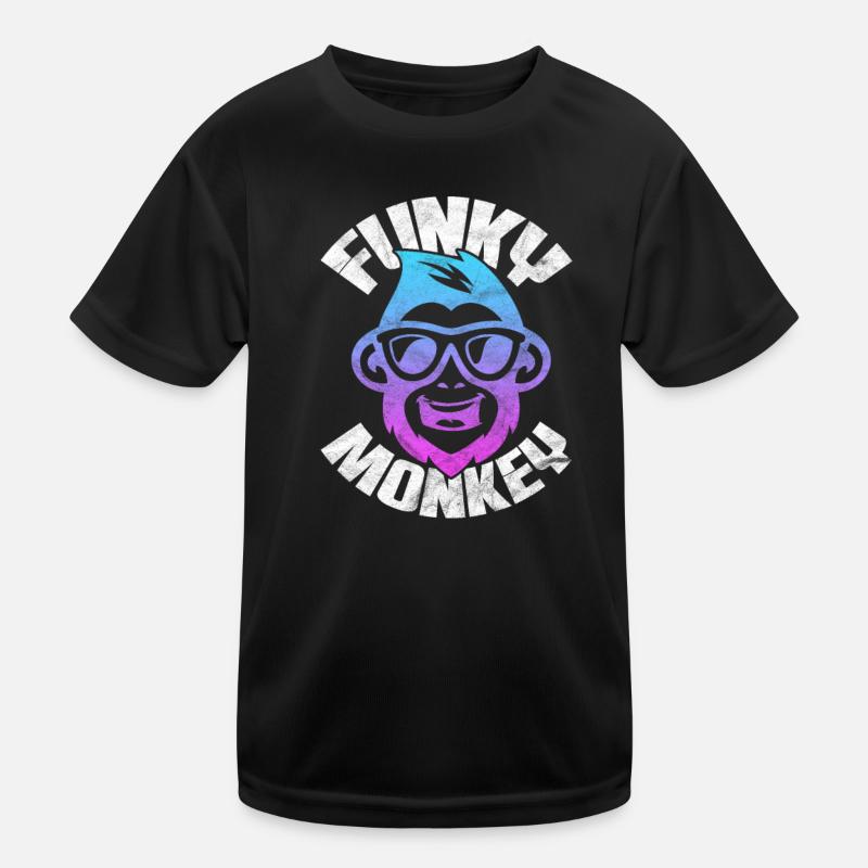 Affe Funk Kinder Funktions-T-Shirt
