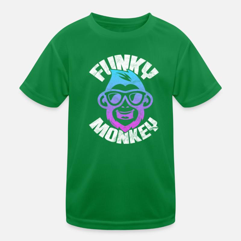 Monkey Funk Kids Functional T-Shirt