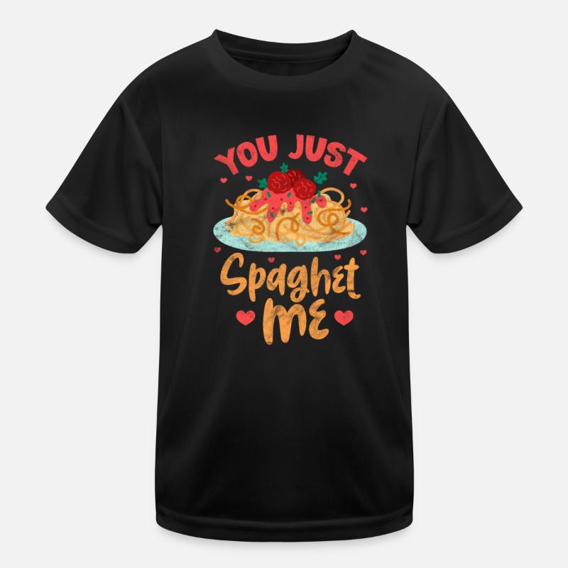 Spaghettis T-shirt sport Enfant