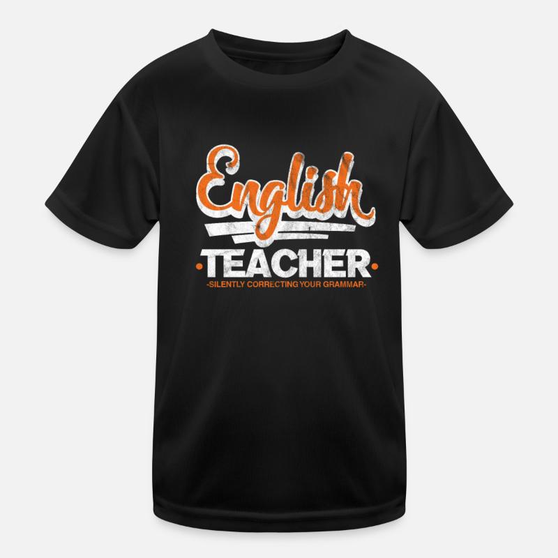 Englisch Lehrer Kinder Funktions-T-Shirt
