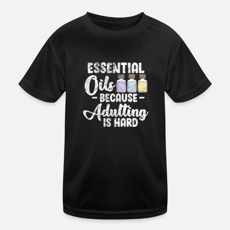Essential Oils Essential Oils Oil Massage Gift Kids Functional T-Shirt