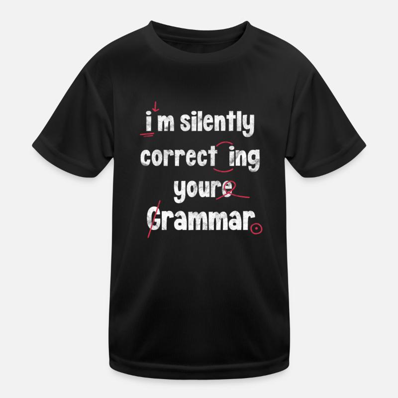 Englisch Lehrer Kinder Funktions-T-Shirt