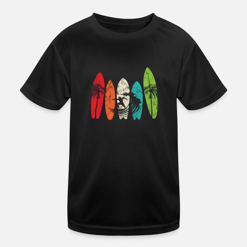 Surfing Kids Functional T-Shirt