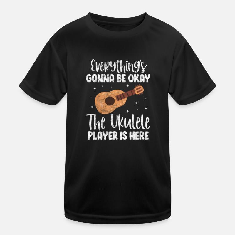 Ukulele Kids Functional T-Shirt