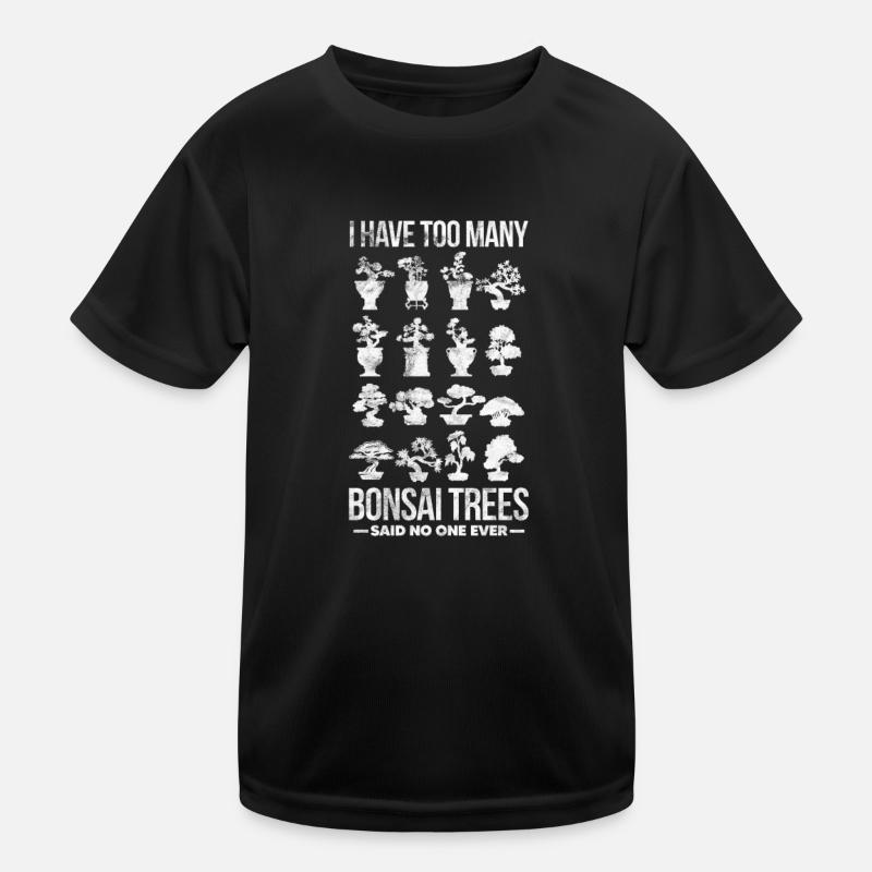 Bonsai - Kids Functional T-Shirt - black
