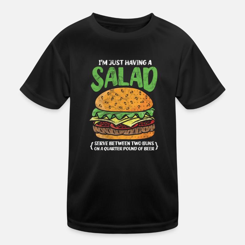 Burger Kids Functional T-Shirt