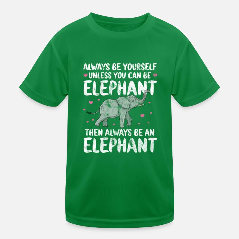 Elephant Kids Functional T-Shirt