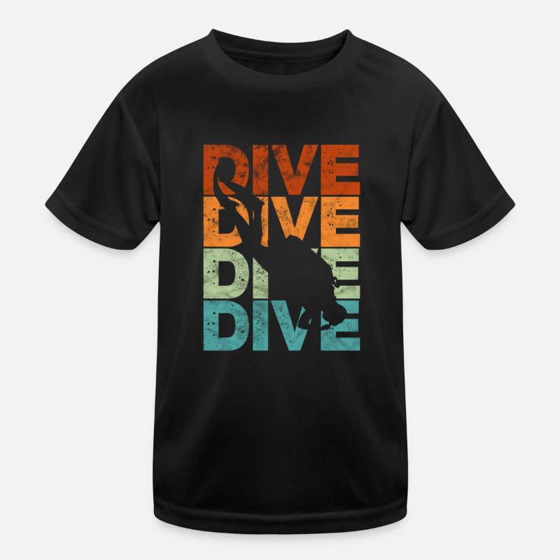 Diver Kids Functional T-Shirt