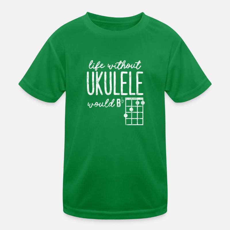 Ukulele Kids Functional T-Shirt