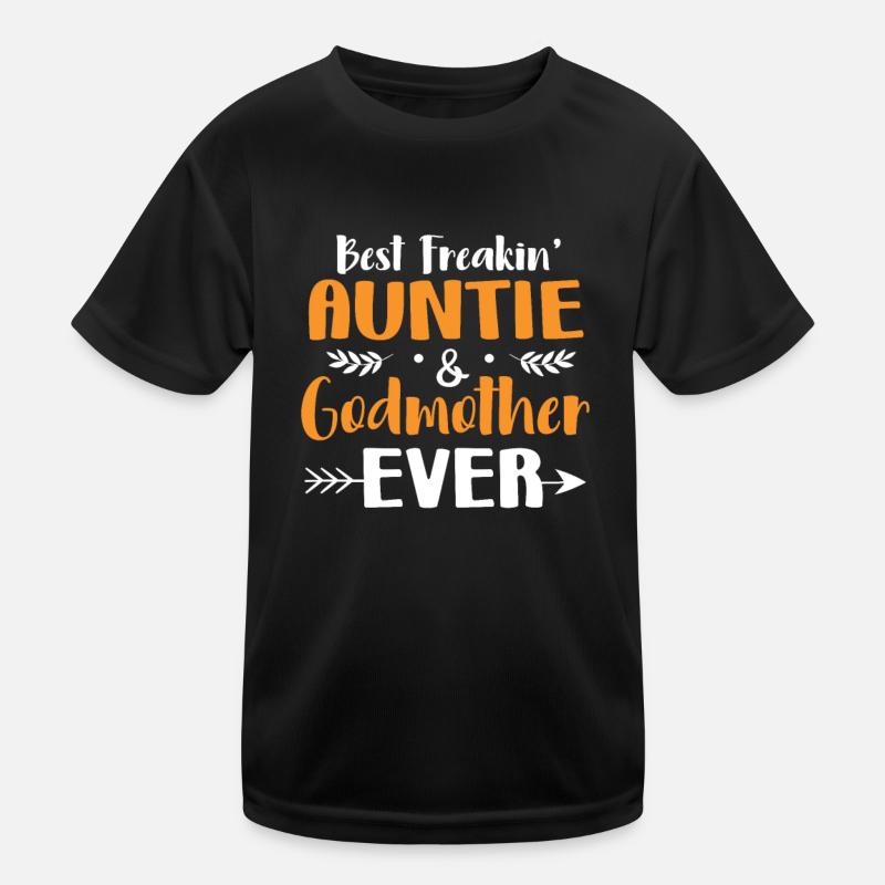 Tante Patin Nichte Neffe Schwester Geschenk Kinder Funktions-T-Shirt