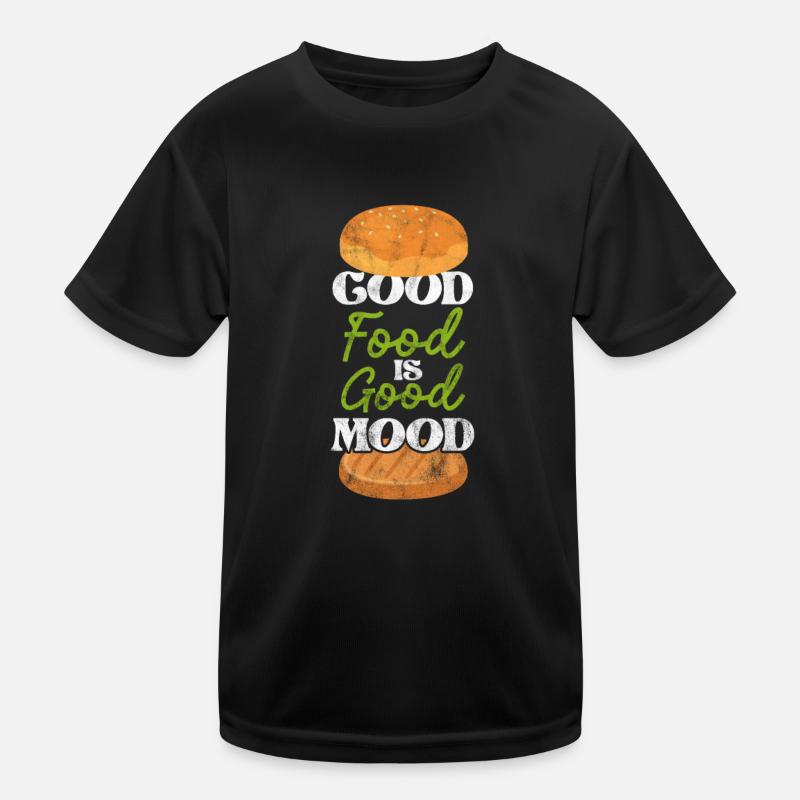 Burger Kids Functional T-Shirt