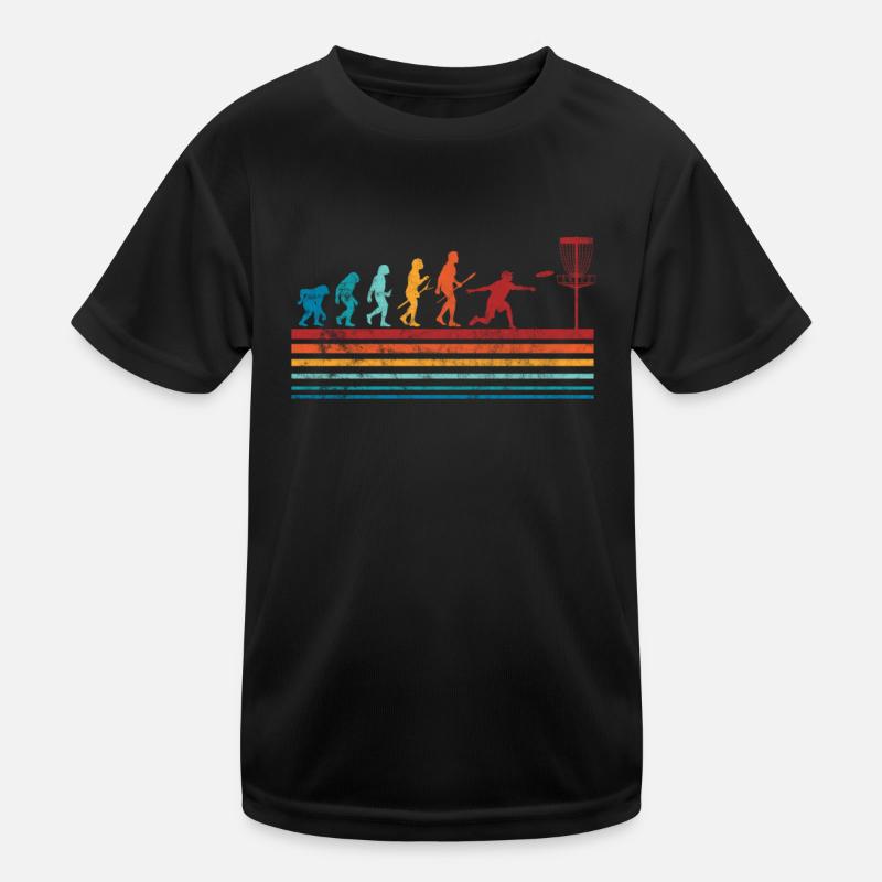 Évolution du Disc Golf T-shirt sport Enfant