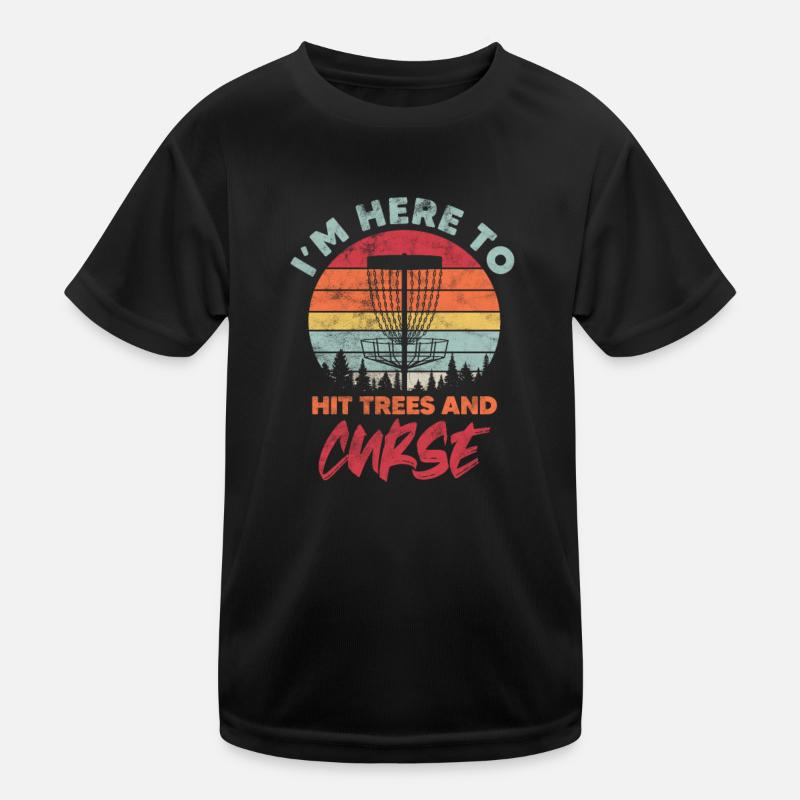 Disc Golf Kids Functional T-Shirt