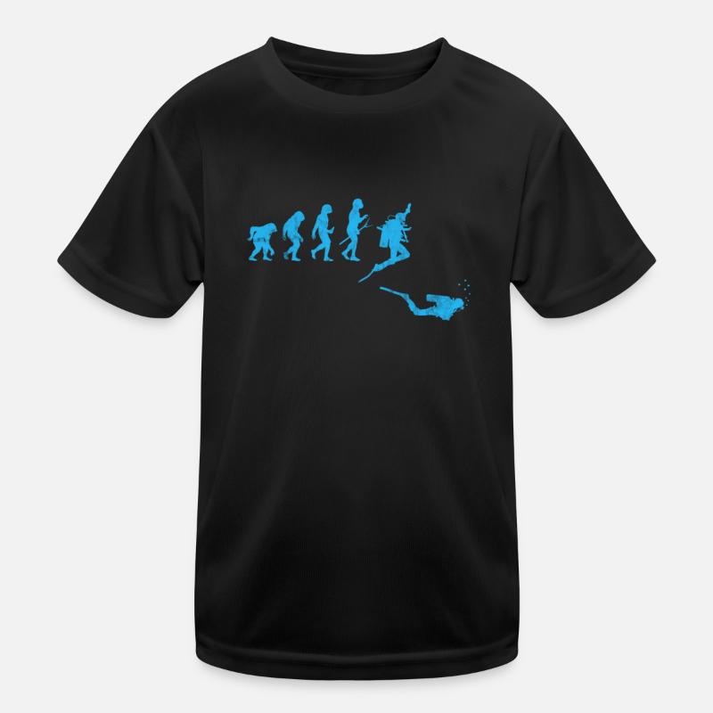 Diver Evolution Kids Functional T-Shirt