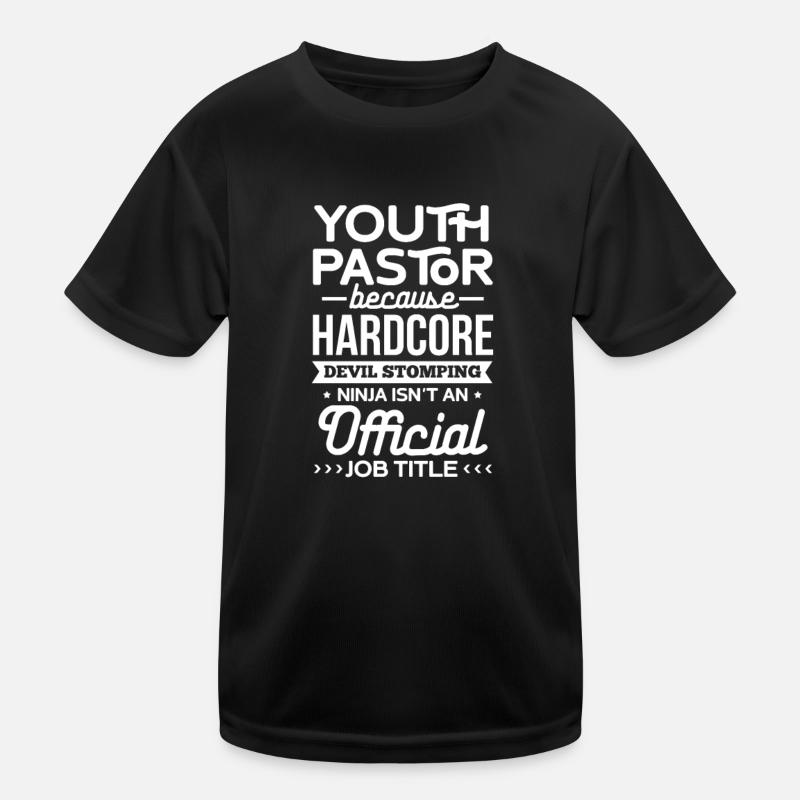 Pastor Parrer Priester Religion Kirche Geschenk Kinder Funktions-T-Shirt