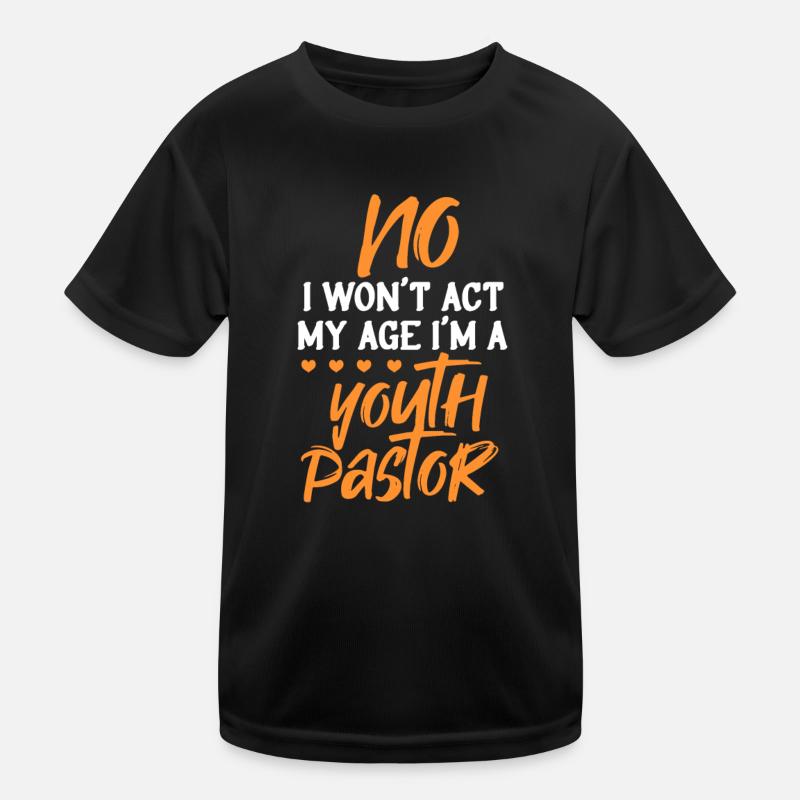 Pastor Parrer Priester Religion Kirche Geschenk Kinder Funktions-T-Shirt