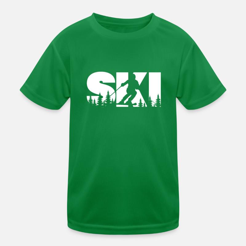 Ski Kids Functional T-Shirt