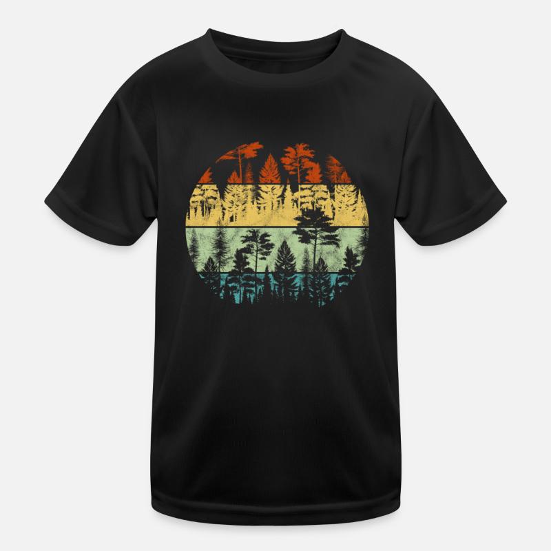 Forêt T-shirt sport Enfant
