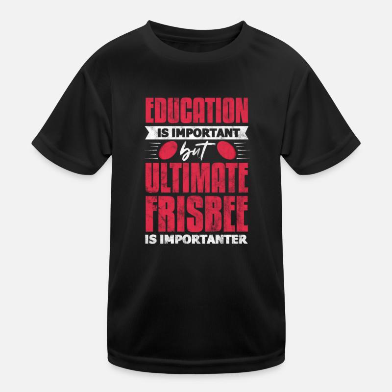 Ultimate Frisbee Kinder Funktions-T-Shirt