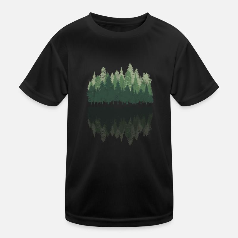Wald Kinder Funktions-T-Shirt