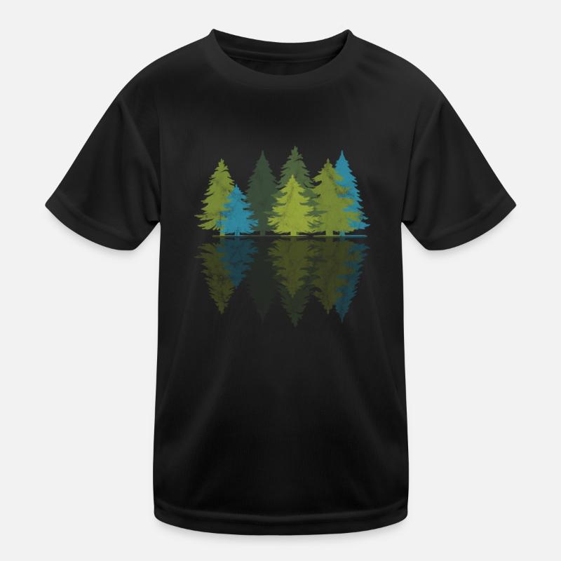 Wald Kinder Funktions-T-Shirt