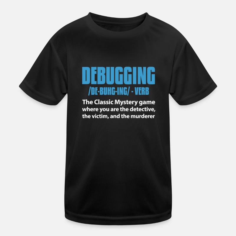 Software Developer Programmer Software - Kids Functional T-Shirt - black