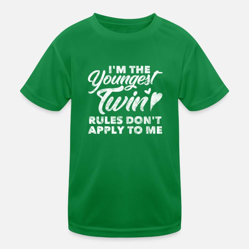 Jumeaux T-shirt sport Enfant
