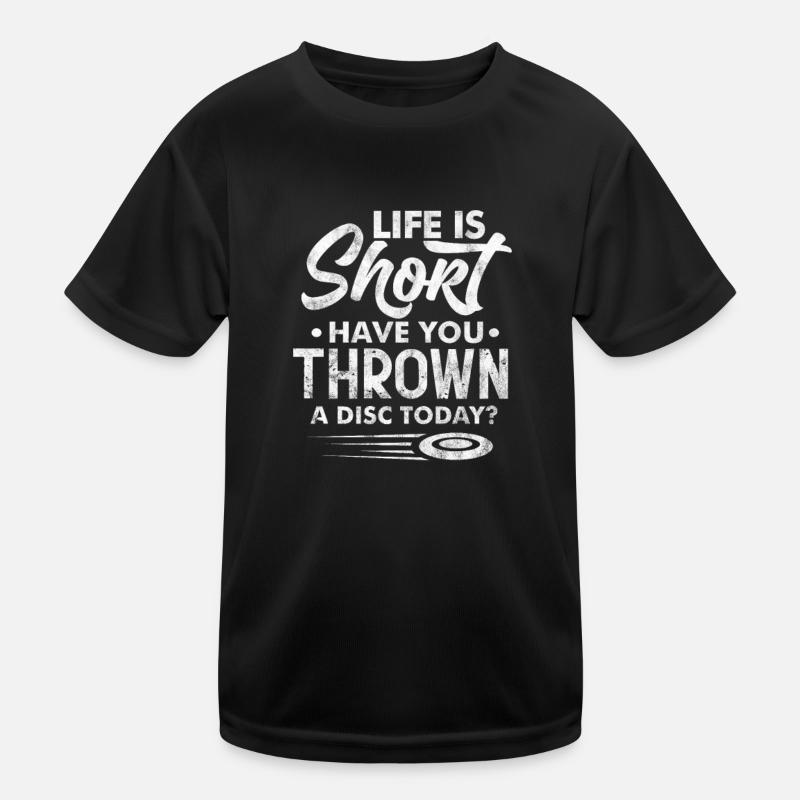 Ultimate Frisbee Kinder Funktions-T-Shirt