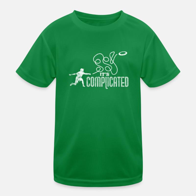 Ultimate Frisbee Kids Functional T-Shirt