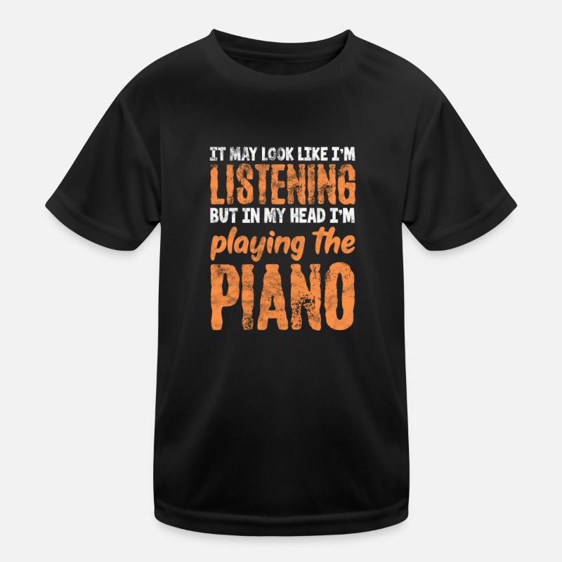 Pianiste T-shirt sport Enfant