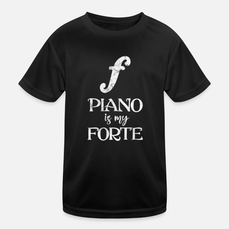 Pianist Kinder Funktions-T-Shirt