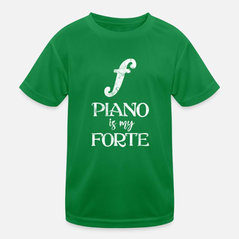 Pianist Kinder Funktions-T-Shirt