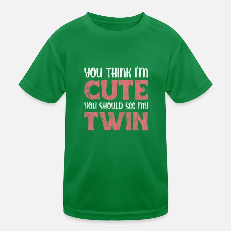 Twins Kids Functional T-Shirt