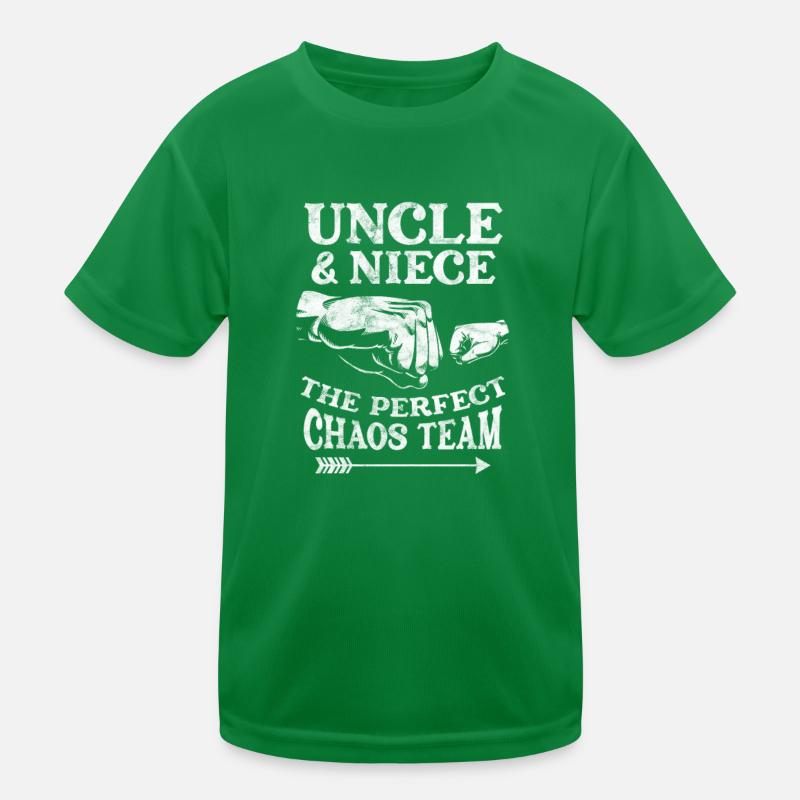 Uncle Niece Kids Functional T-Shirt