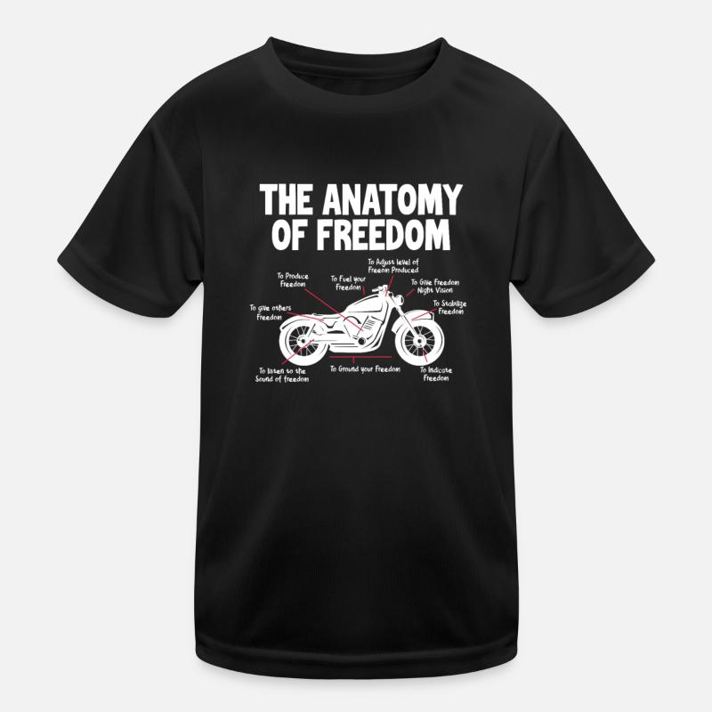 Biker Kinder Funktions-T-Shirt
