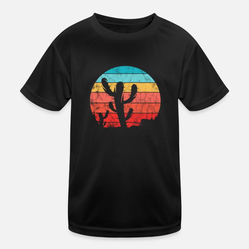 Kaktus Kinder Funktions-T-Shirt
