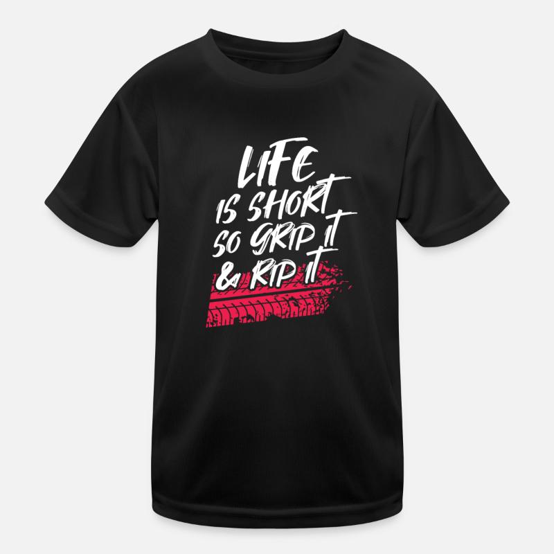 Biker Kids Functional T-Shirt