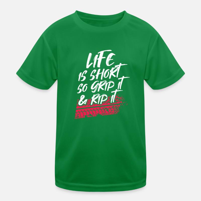 Biker Kids Functional T-Shirt