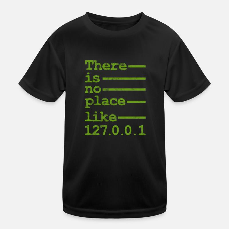 Programmierer - Kinder Funktions-T-Shirt - Schwarz