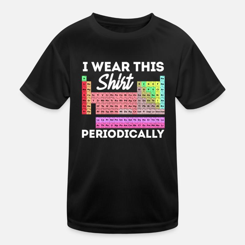 Periodensystem Kinder Funktions-T-Shirt