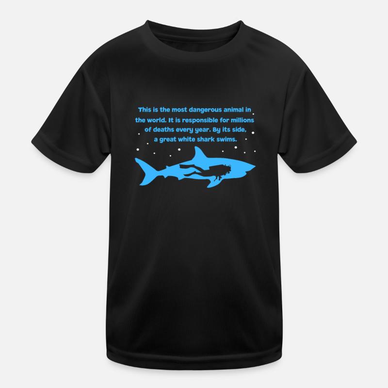 Requin T-shirt sport Enfant