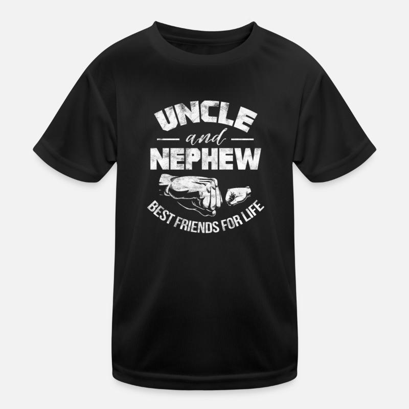 Onkel Neffe Kinder Funktions-T-Shirt