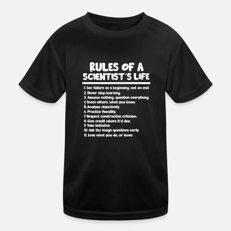 Science Kids Functional T-Shirt