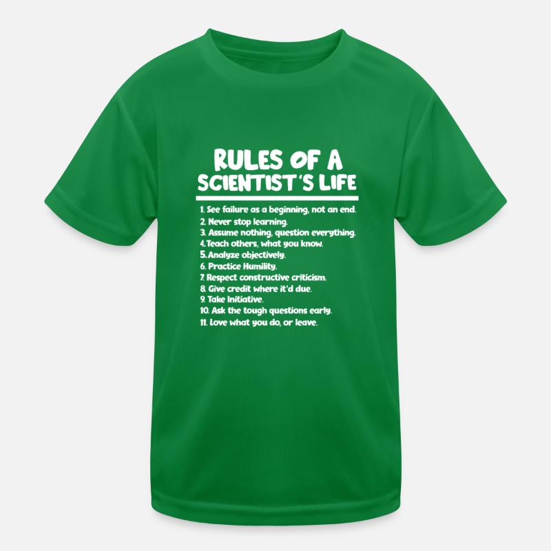 Wissenschaft Kinder Funktions-T-Shirt