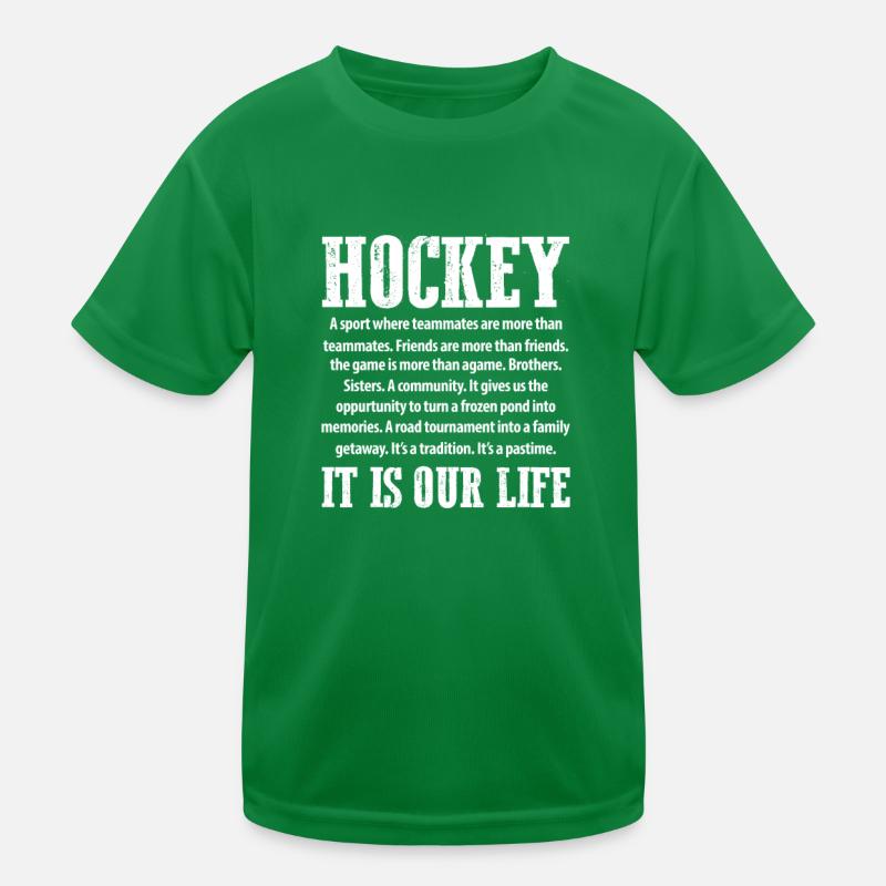 Hockey sur glace T-shirt sport Enfant