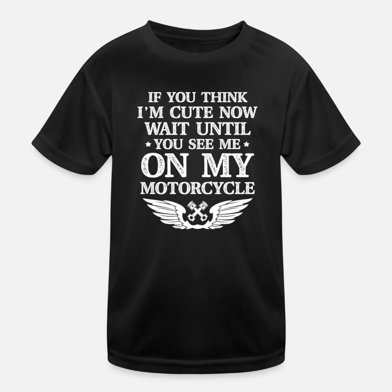 Biker Kinder Funktions-T-Shirt
