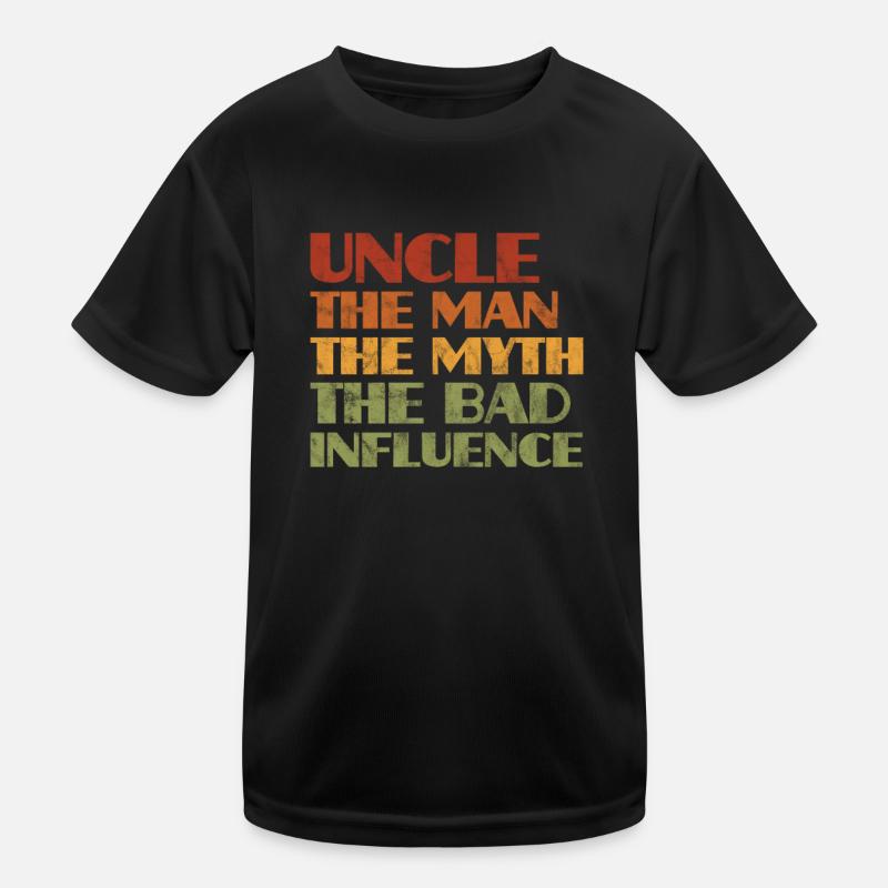 Onkel Kinder Funktions-T-Shirt